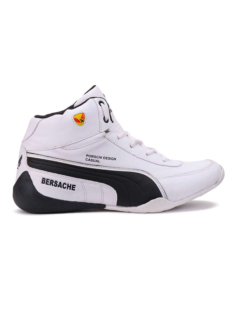 white lace up sport shoes - 18461666 -  Standard Image - 2