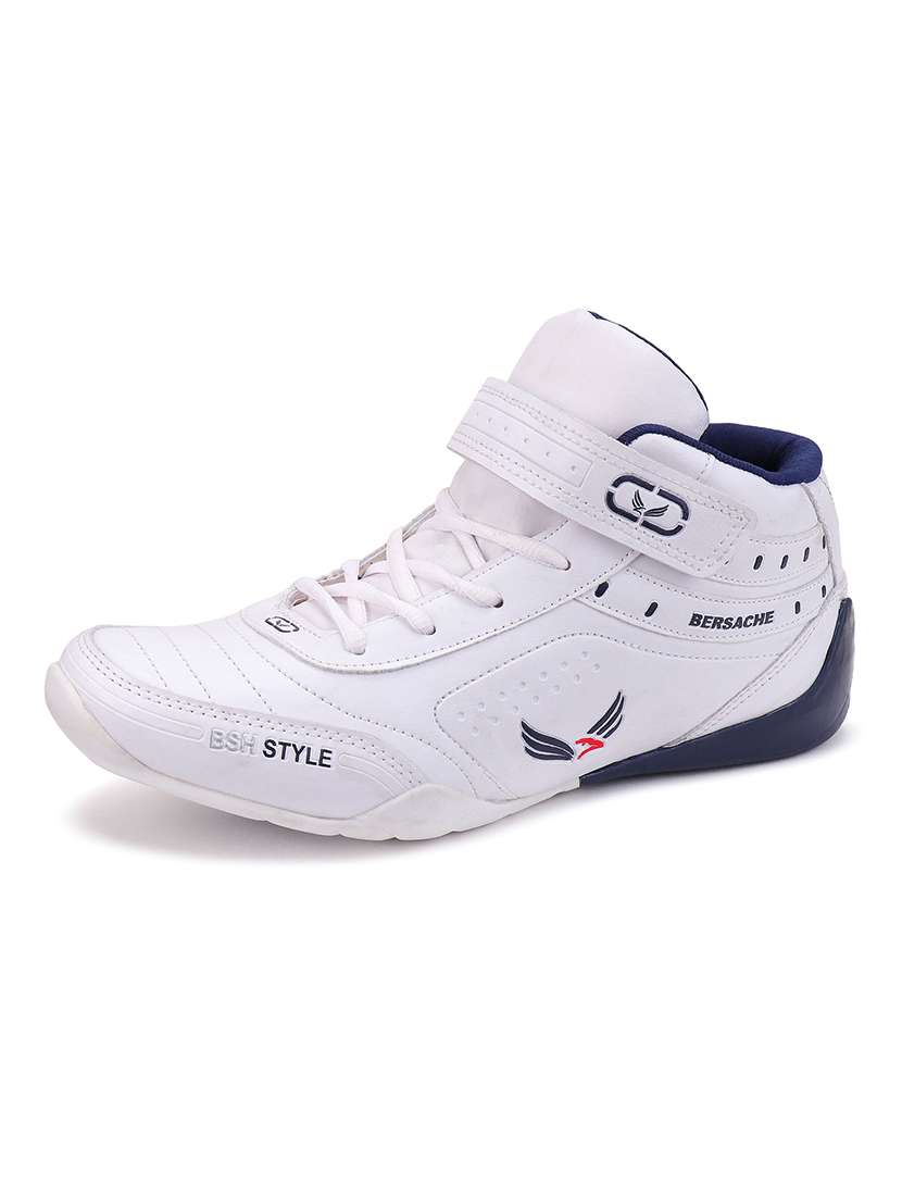 white lace up sport shoe - 18461668 - Standard Image - 2