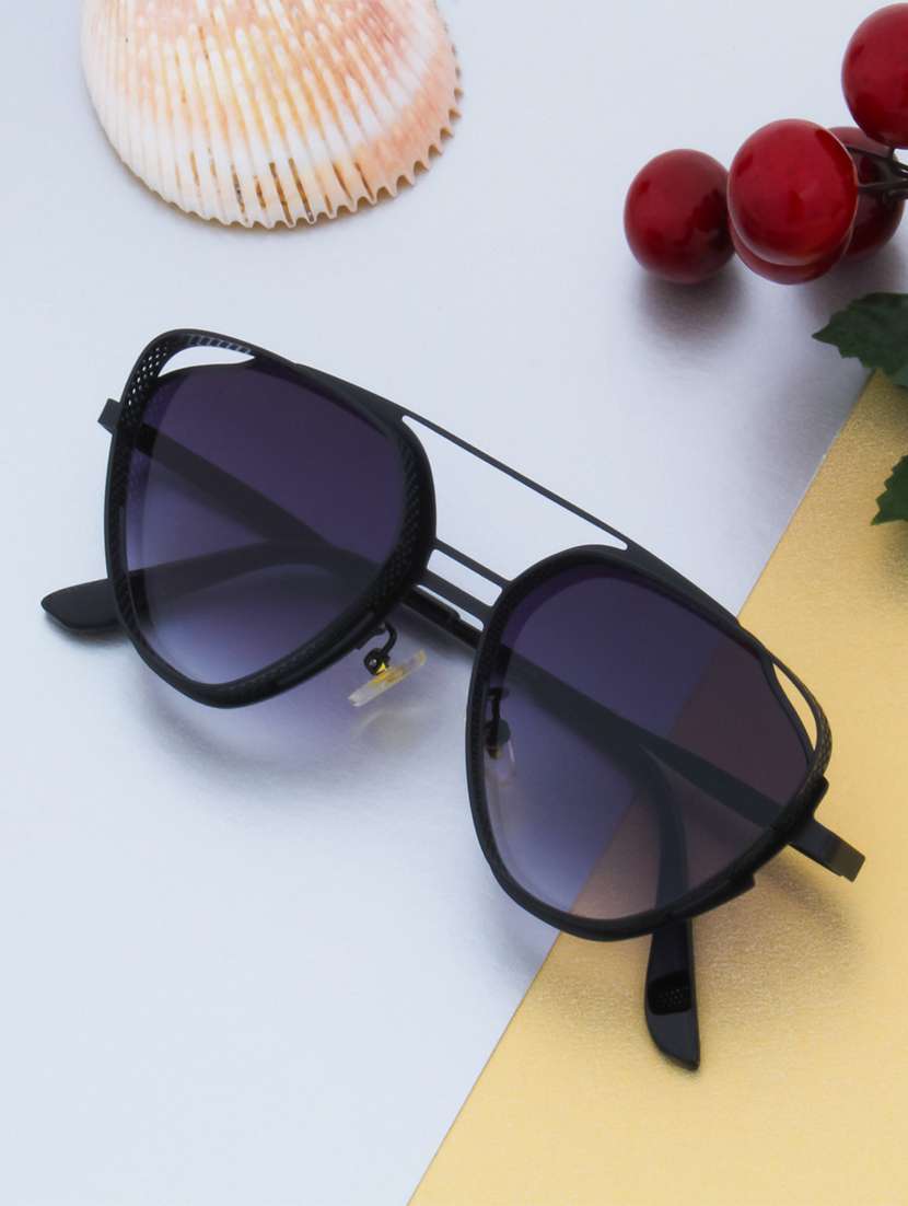 purple graded devil aviator sunglasses - 18462282 - Zoom Image - 0