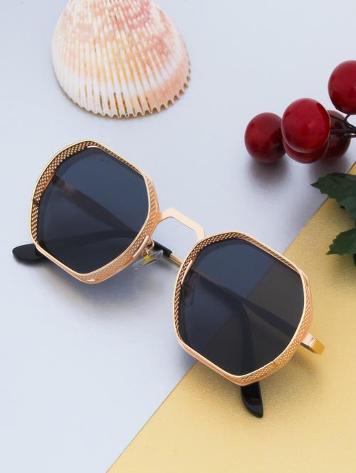 grey monster hexagon sunglasses  - 18462289 -  Standard Image - 0