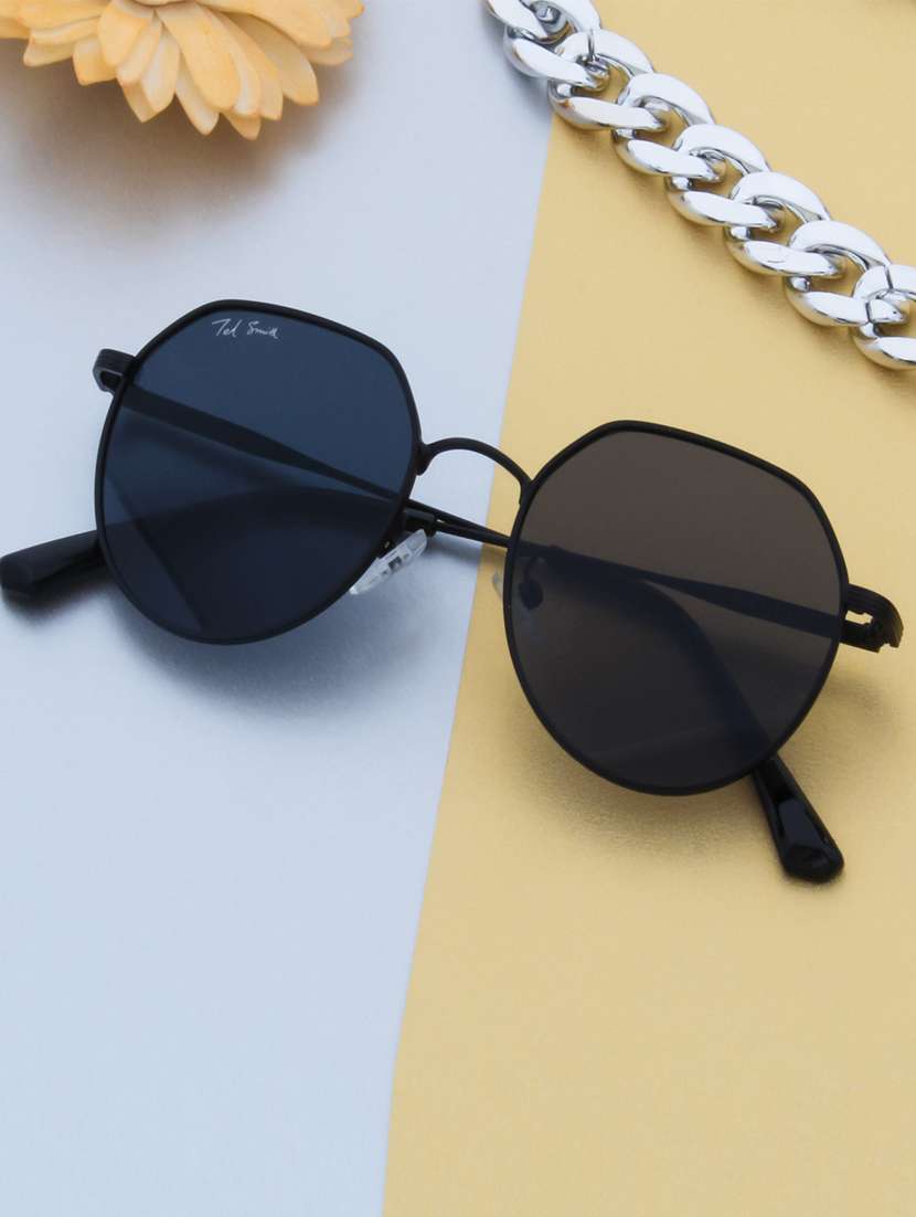 grey twoway round sunglasses 