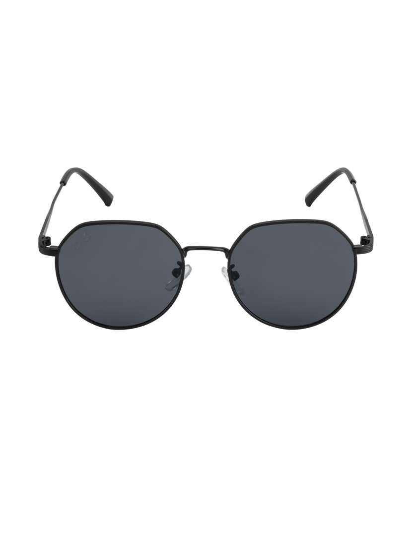 grey twoway round sunglasses  - 18462312 -  Standard Image - 2