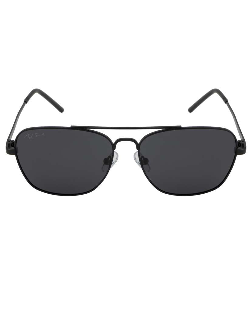 aster aviator in grey sunglasses 