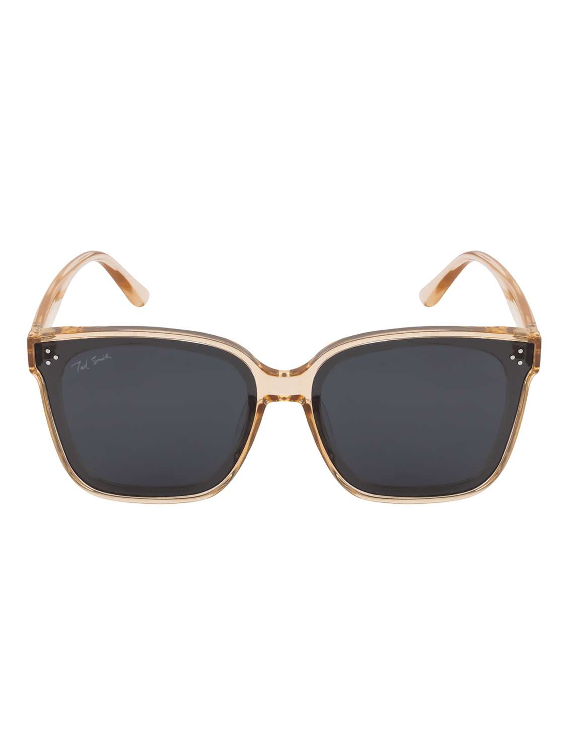 rylan square in brown sunglasses 