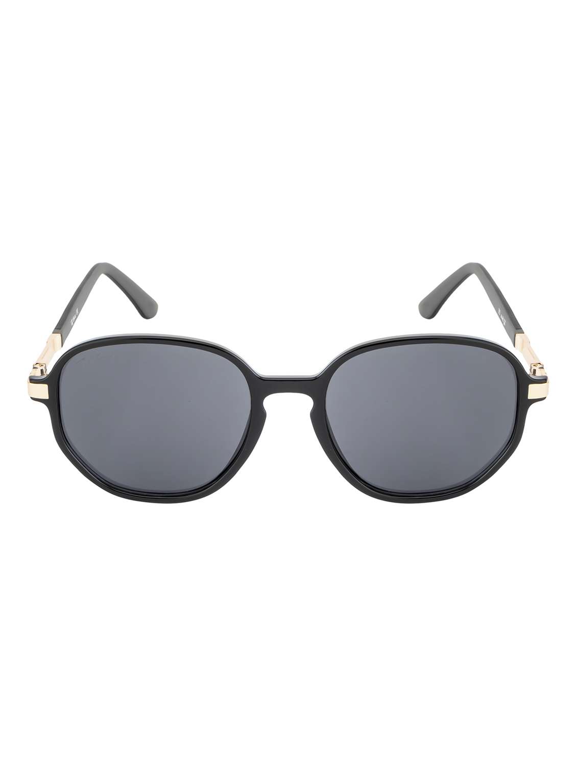 tulip round in grey sunglasses 