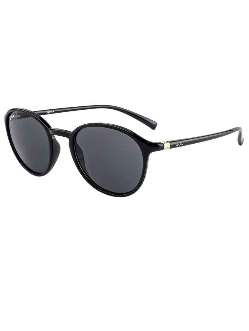 Somoon Round In Grey Sunglasses 
