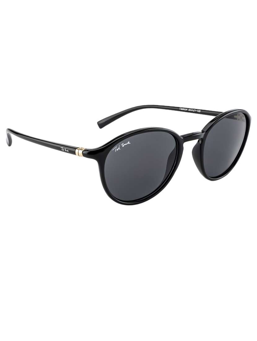 Somoon Round In Grey Sunglasses 