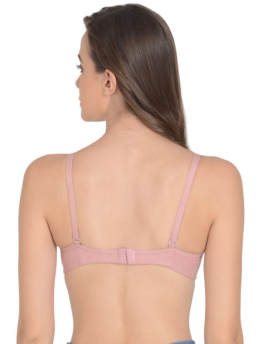 pink lightly padded regular bra - 18462598 - Standard Image - 2