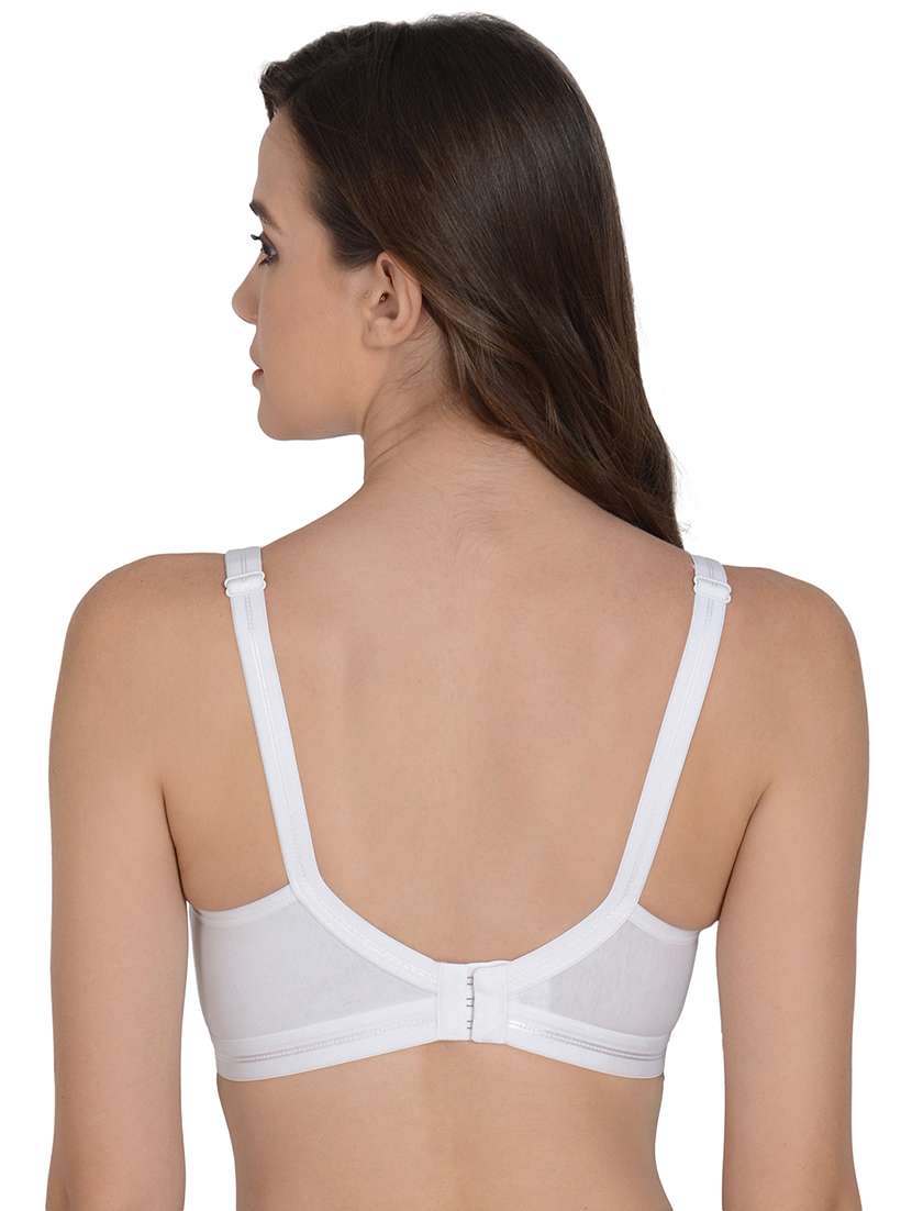 white non padded regular bra - 18462608 - Standard Image - 2