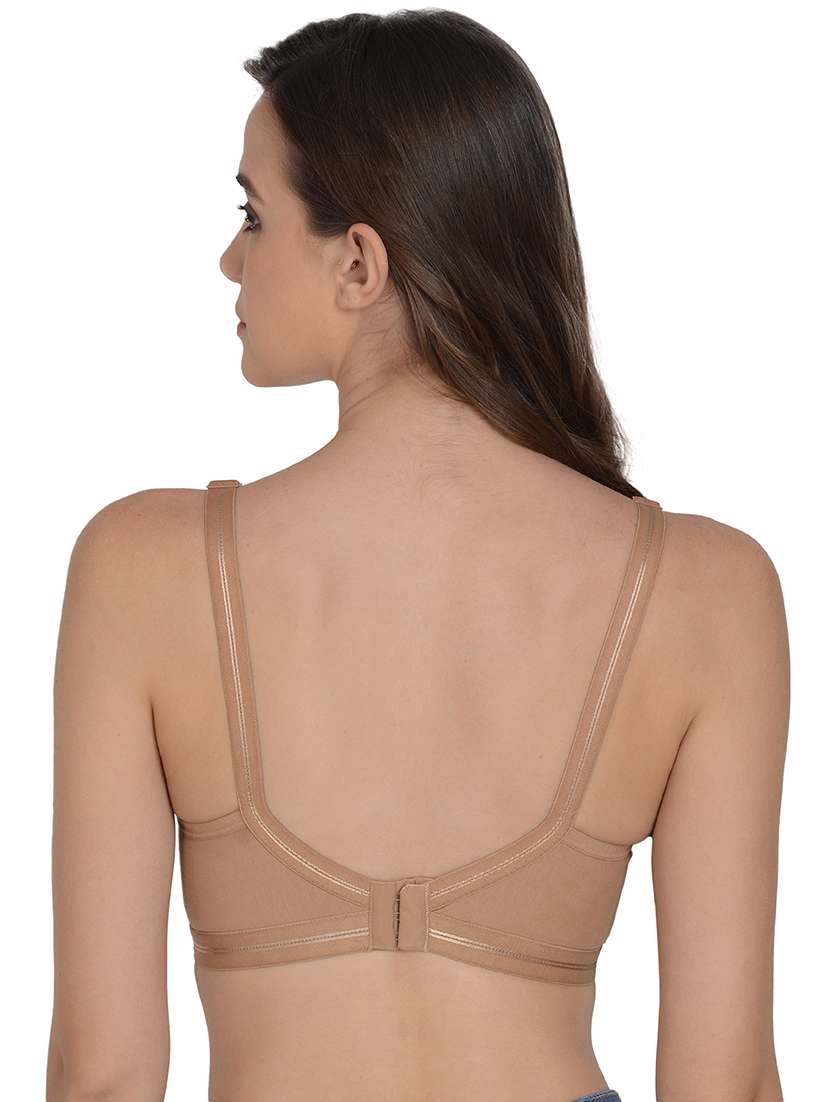 beige non padded regular bra - 18462609 - Standard Image - 2