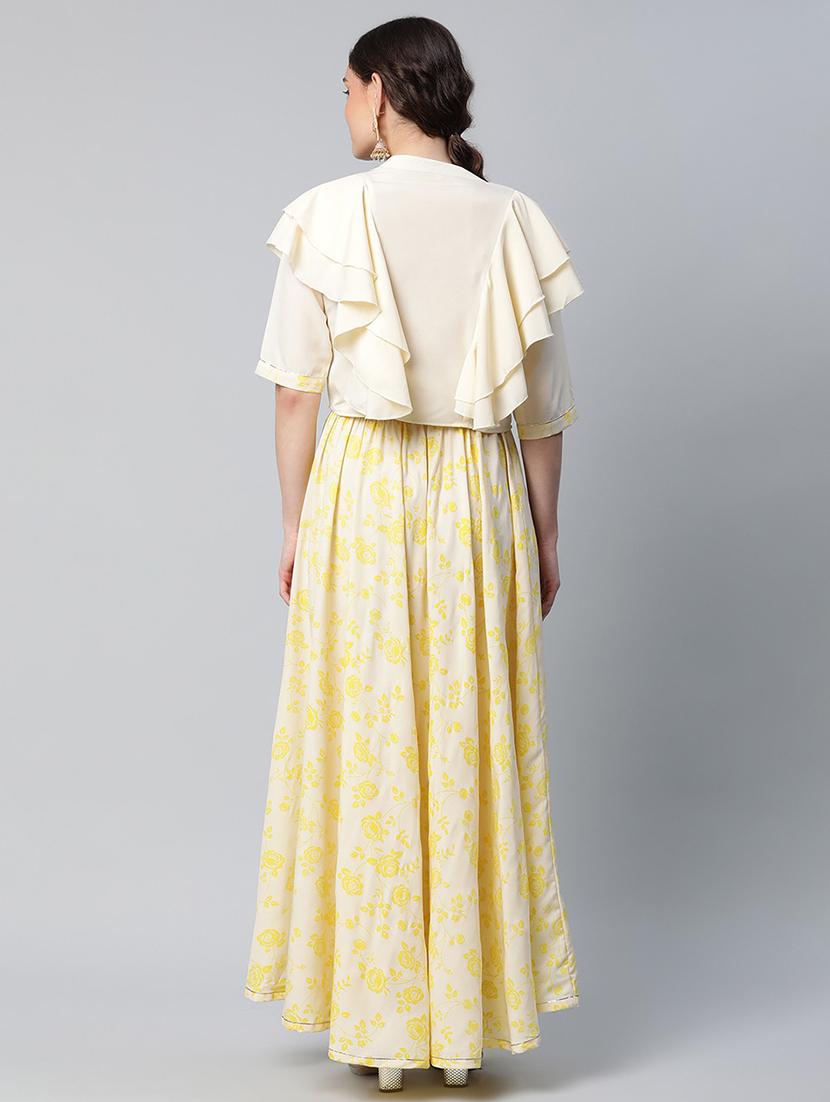 floral print skirt top set - 18462902 - Standard Image - 2