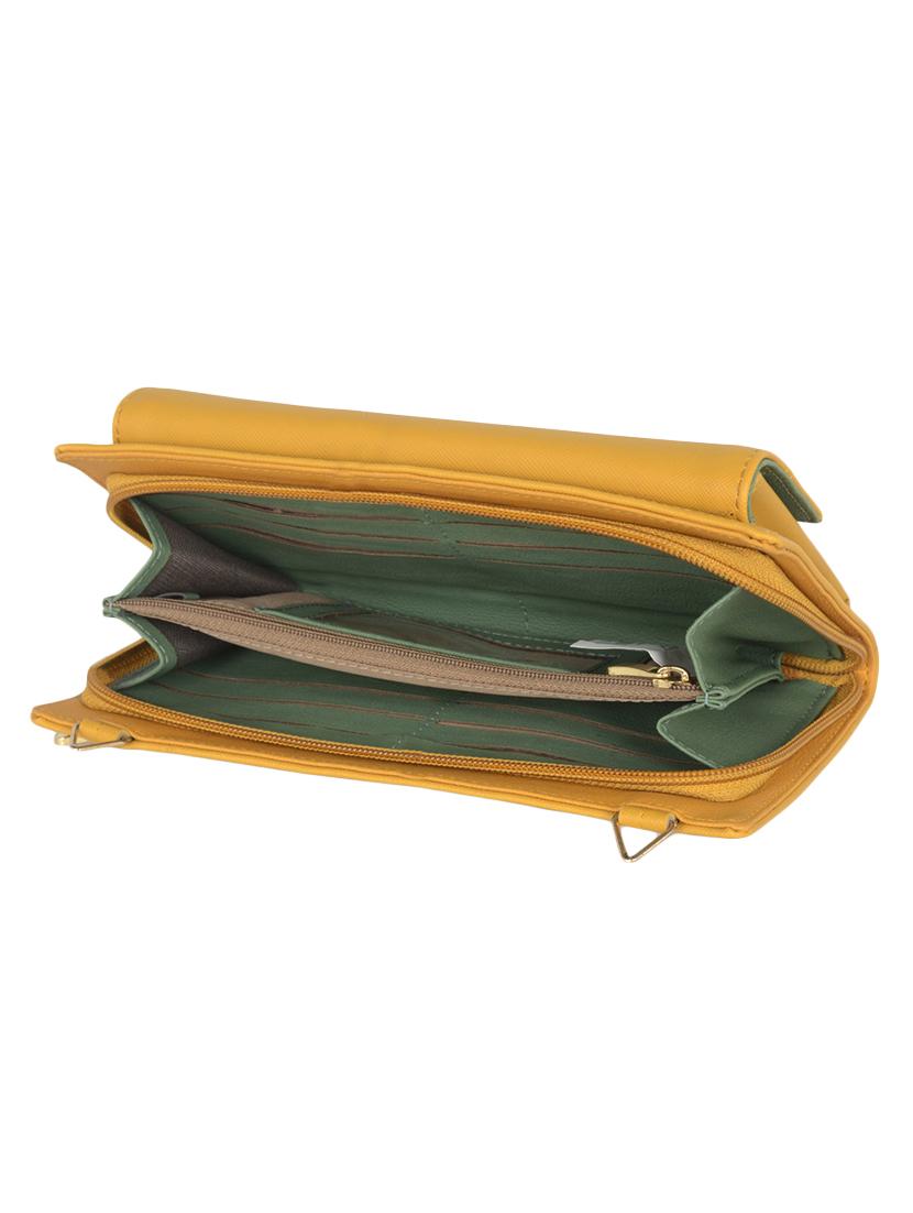 yellow solid wallet - 18463499 - Standard Image - 2
