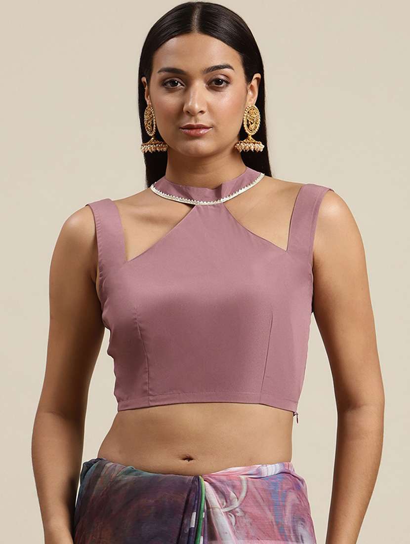 digital floral print saree with blouse - 18463617 -  Standard Image - 2