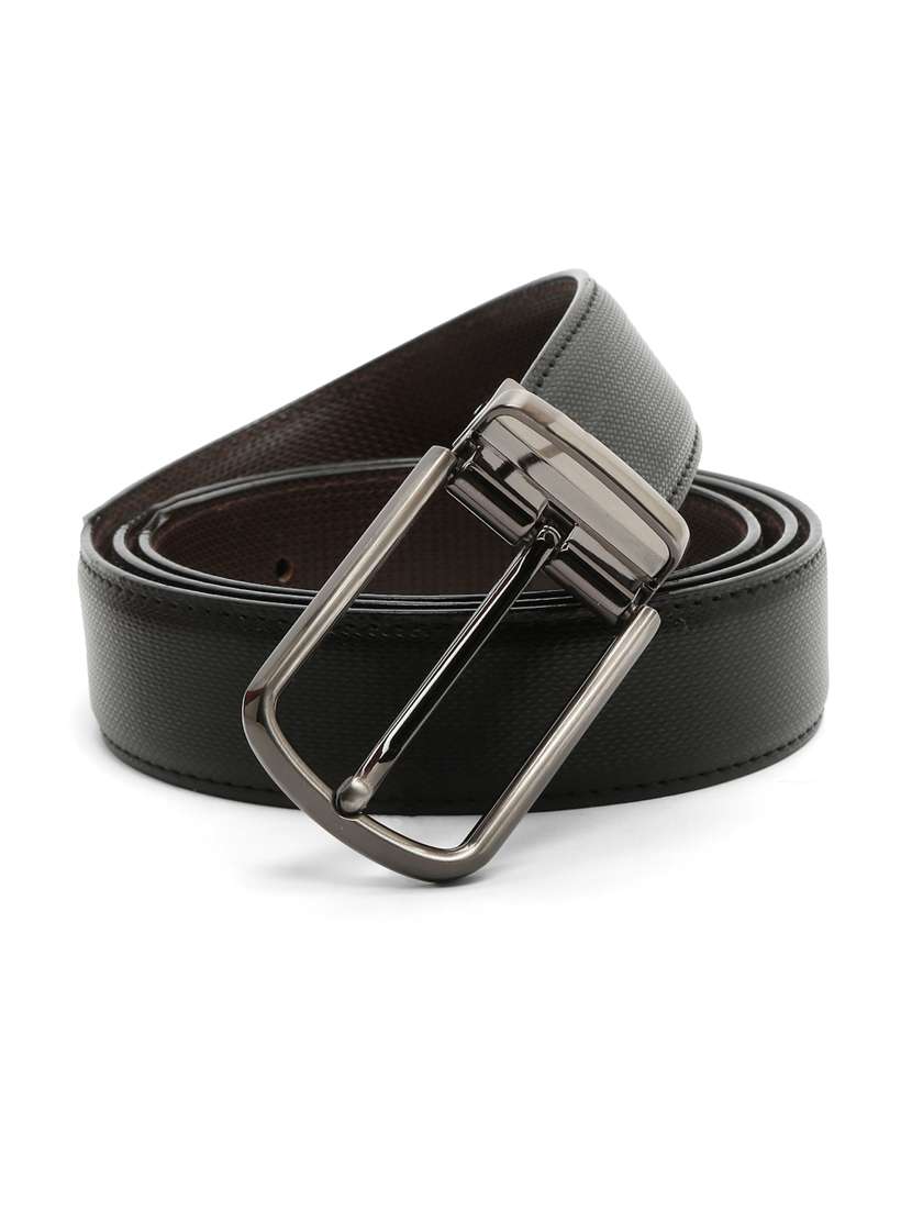 snake gunmetal leather belt