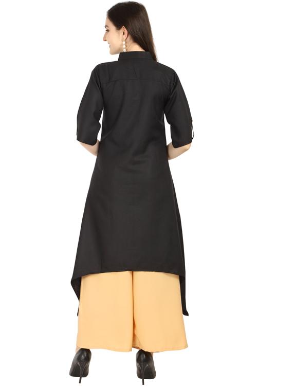 set of 2 pcs solid combo kurta - 18467643 - Standard Image - 2