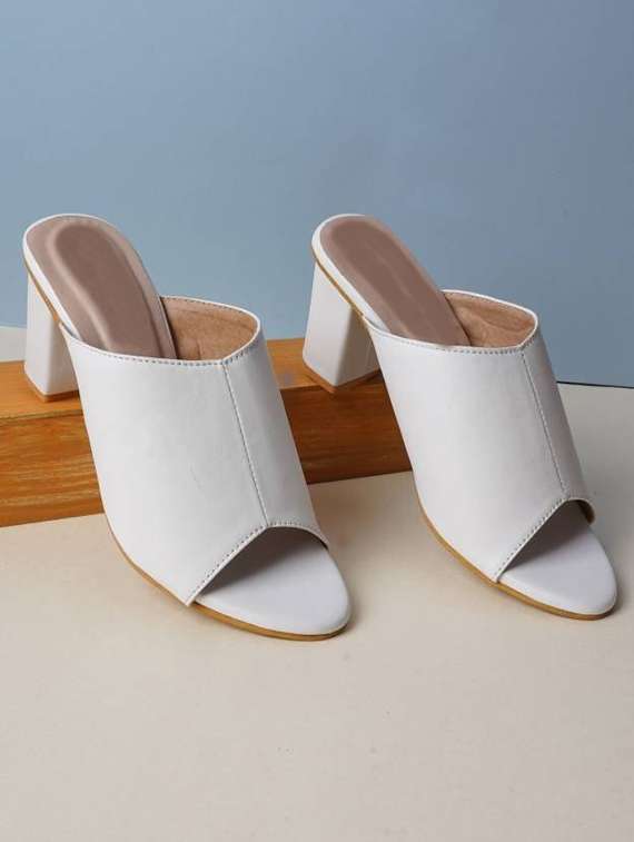 women white slip on sandal