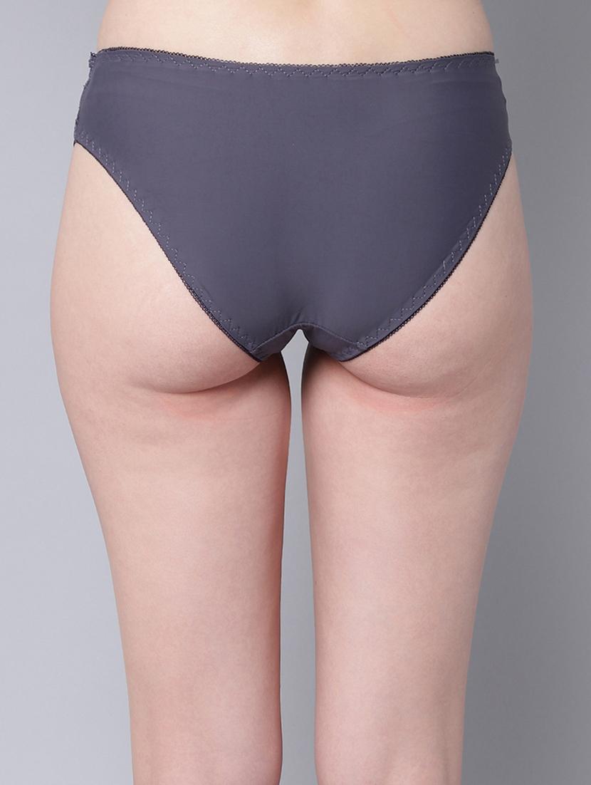 mid rise solid bikini panty - 18468058 - Standard Image - 2