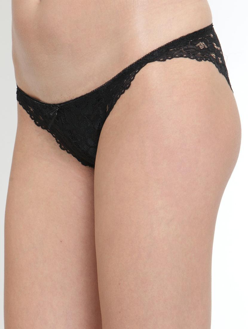 low rise solid bikini panty - 18468067 - Standard Image - 2