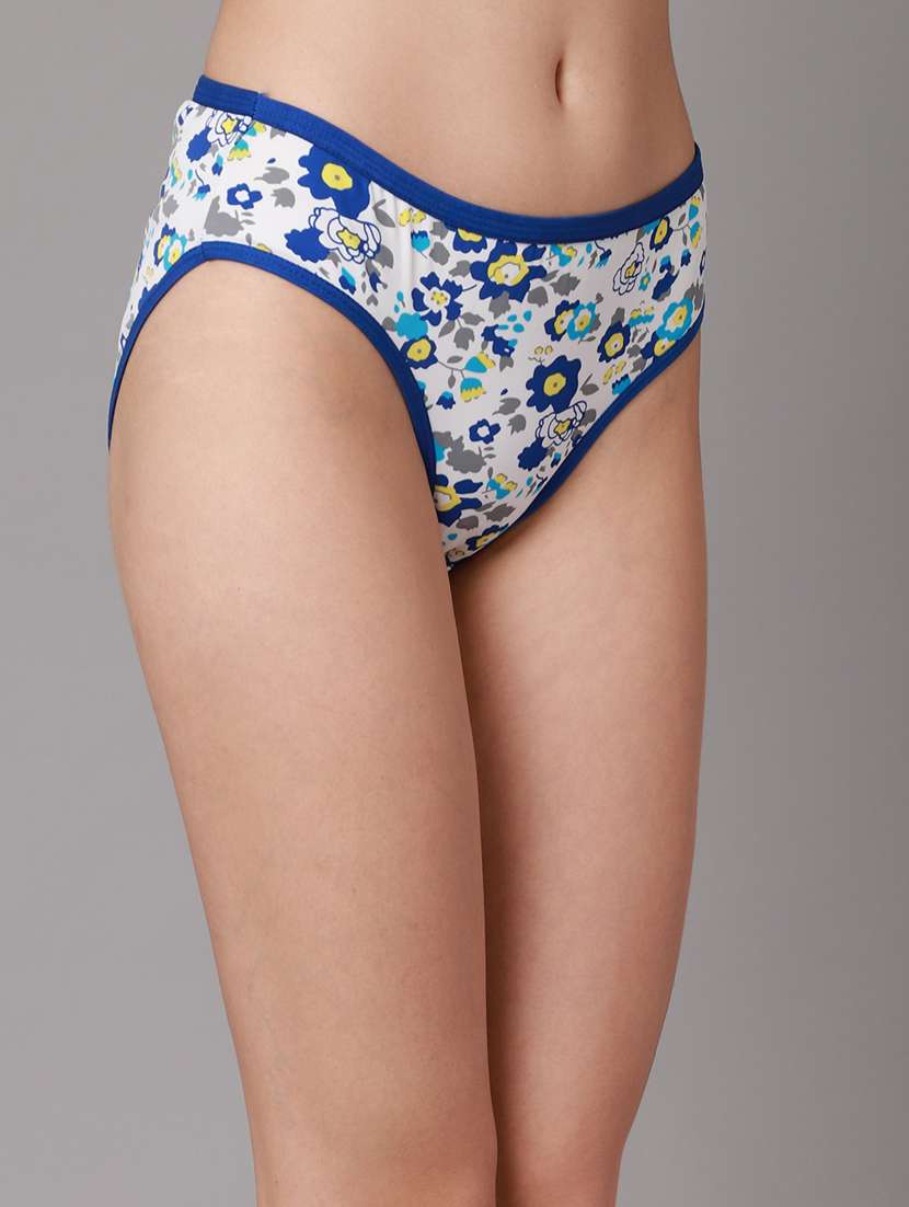 blue printed bikini panty - 18468077 -  Standard Image - 2