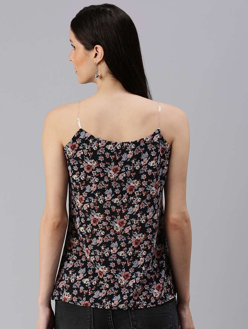 women's straight shoulder strap top - 18469837 -  Standard Image - 2