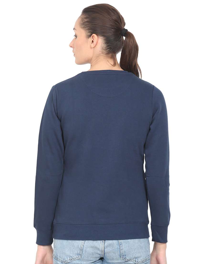 women's chest print sweatshirt - 18470838 -  Standard Image - 2
