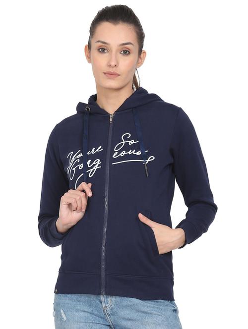women's chest print sweatshirt - 18470843 -  Standard Image - 0