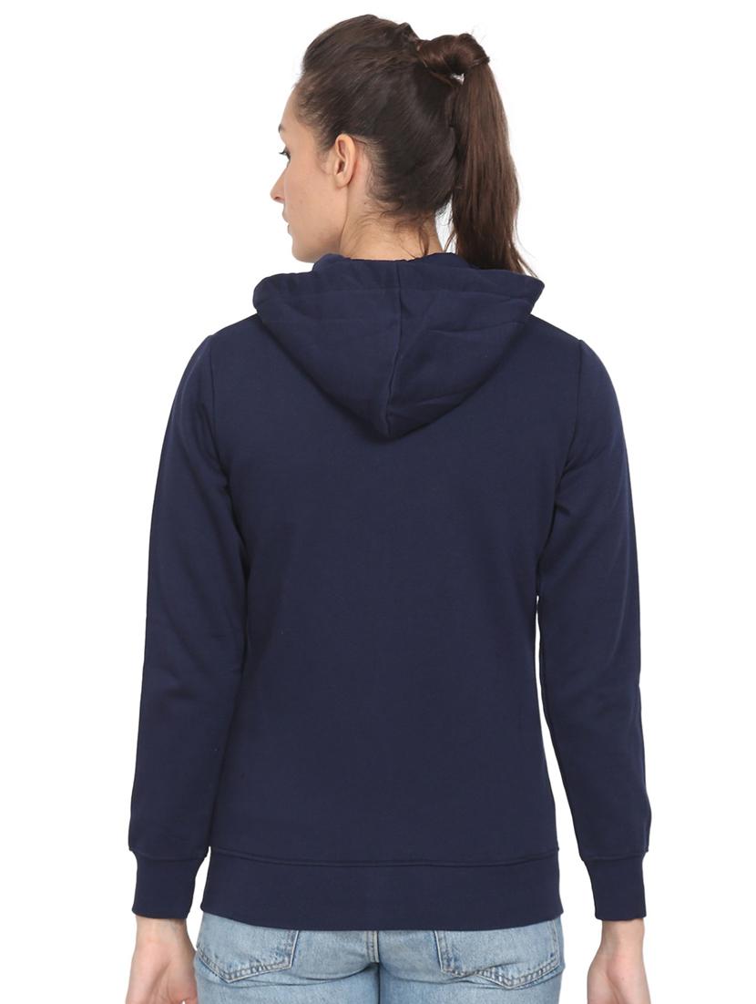 women's chest print sweatshirt - 18470843 - Standard Image - 2