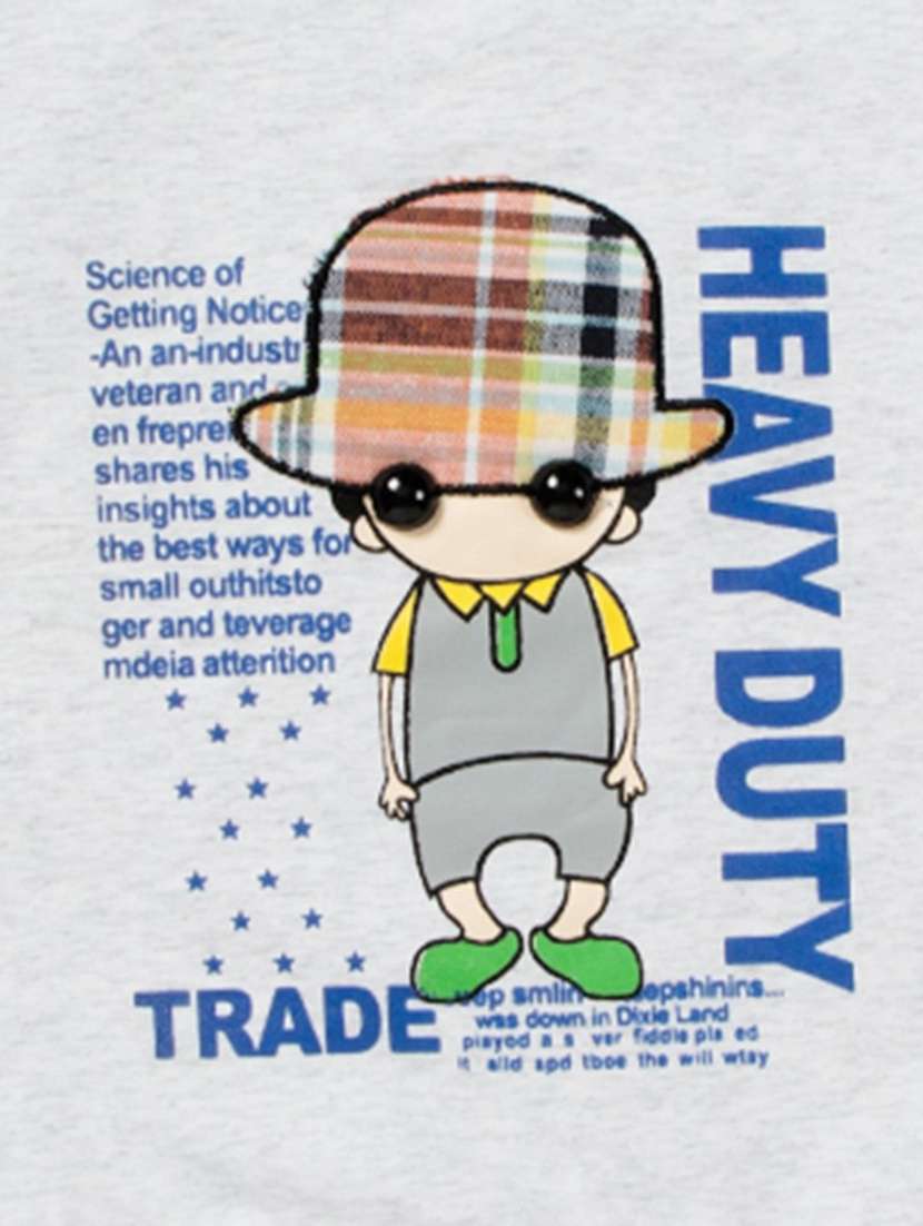 boys round neck graphic print sweatshirt - 18472282 -  Standard Image - 2