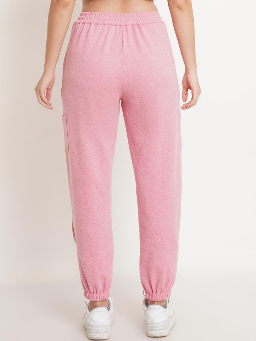 mid rise solid jogger with drawstring - 18473073 - Standard Image - 2