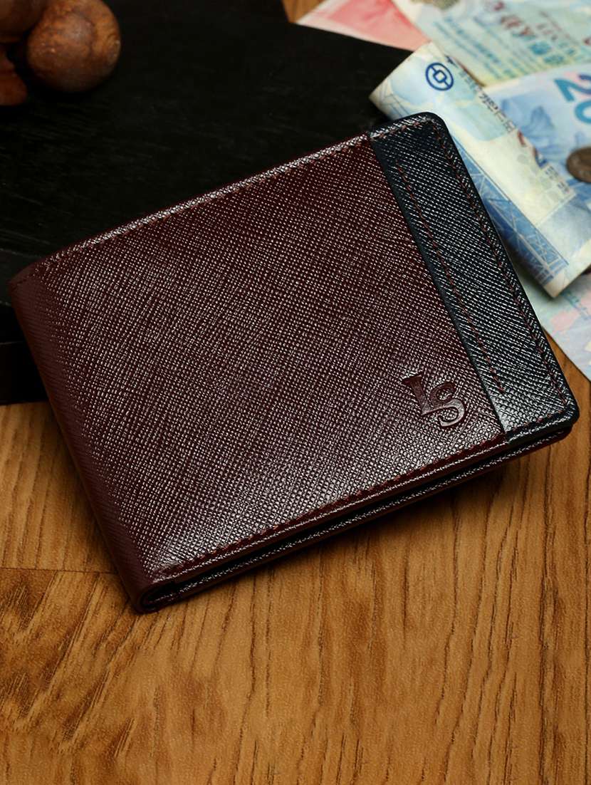 rosewood leather wallet