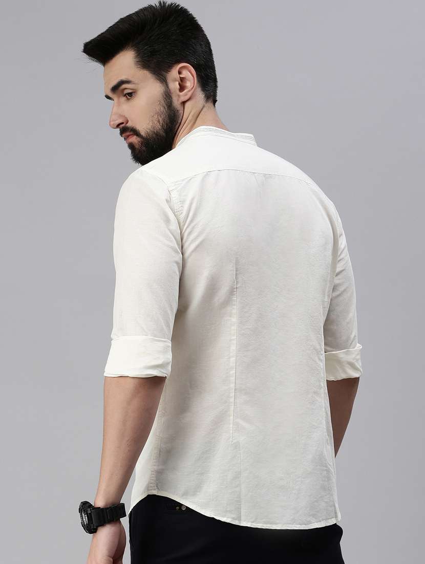 mens solid casual shirt - 18474103 -  Standard Image - 2