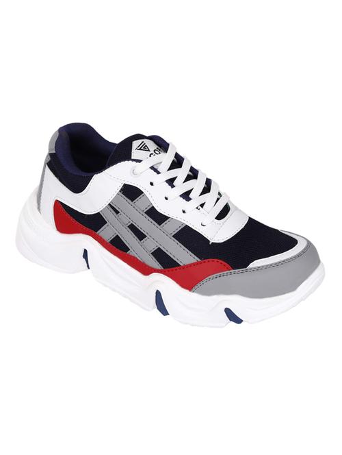 mens multi colored lace up sport shoe - 18476821 -  Standard Image - 0