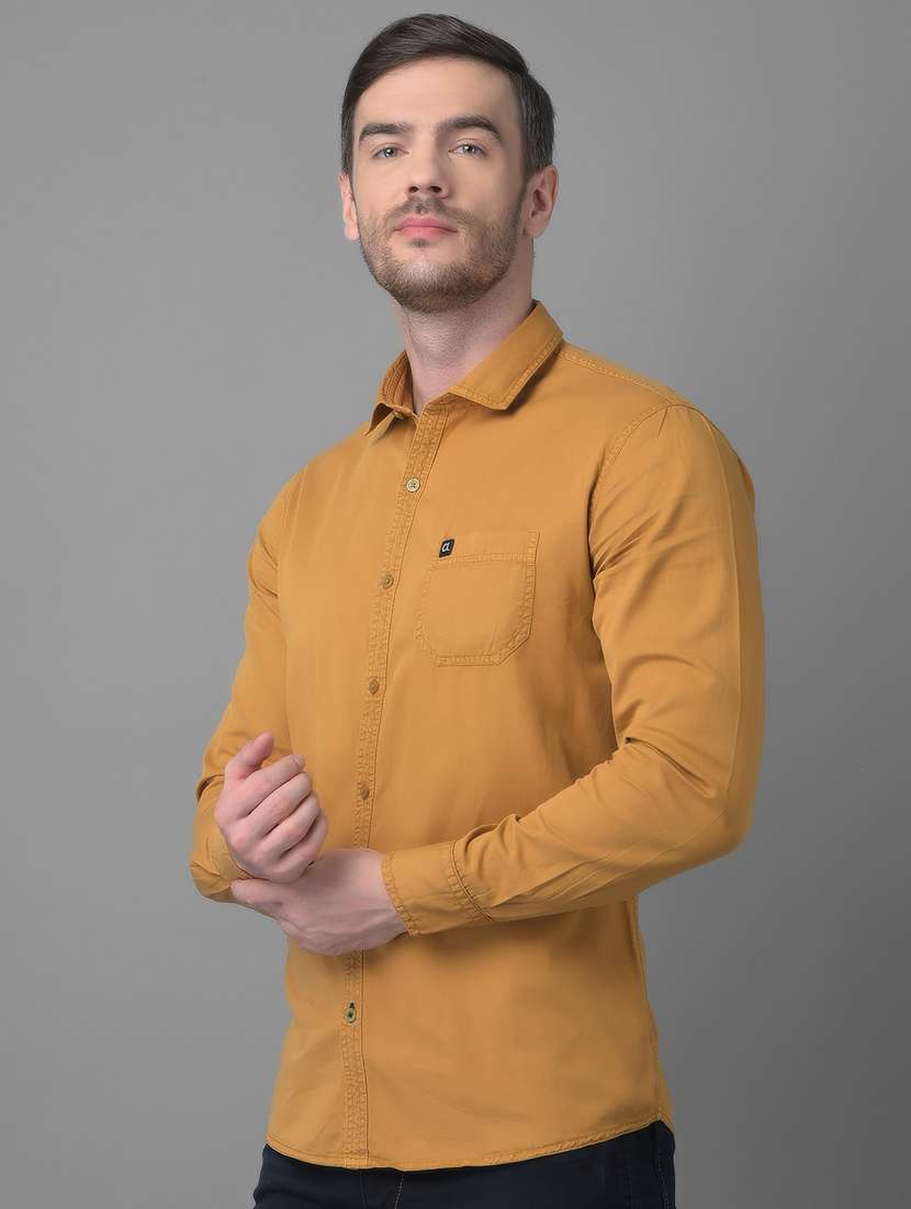 mens solid casual shirt - 18477382 -  Standard Image - 2