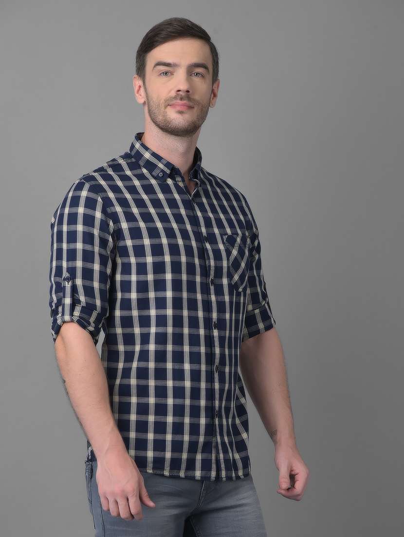 mens checks casual shirt - 18477387 -  Standard Image - 2
