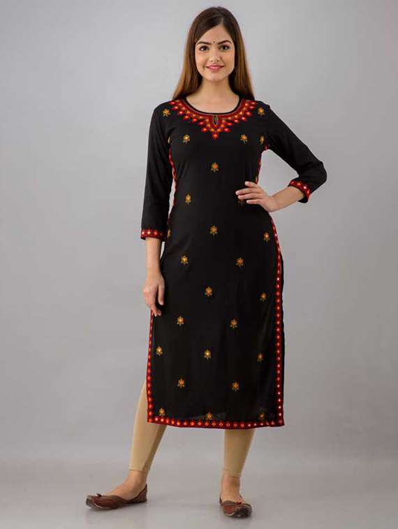 women's straight kurta