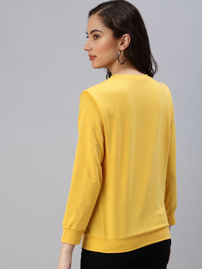 women's front print sweatshirt - 18479546 - Standard Image - 2