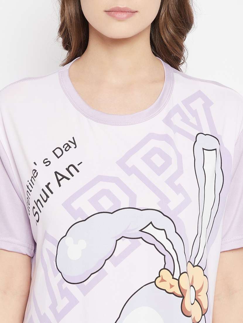 quirky printed nightwear pajama set - 18479730 - Standard Image - 2