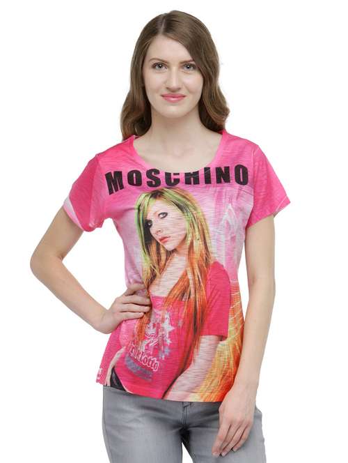 women's all over print round neck t-shirt - 18479820 -  Standard Image - 0