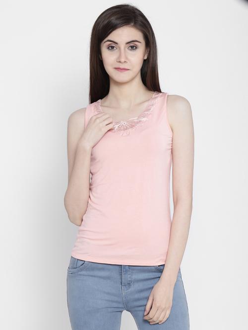 women's straight round neck top - 18479901 -  Standard Image - 0