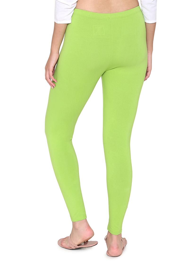 mid rise solid ankle length legging - 18480084 - Standard Image - 2