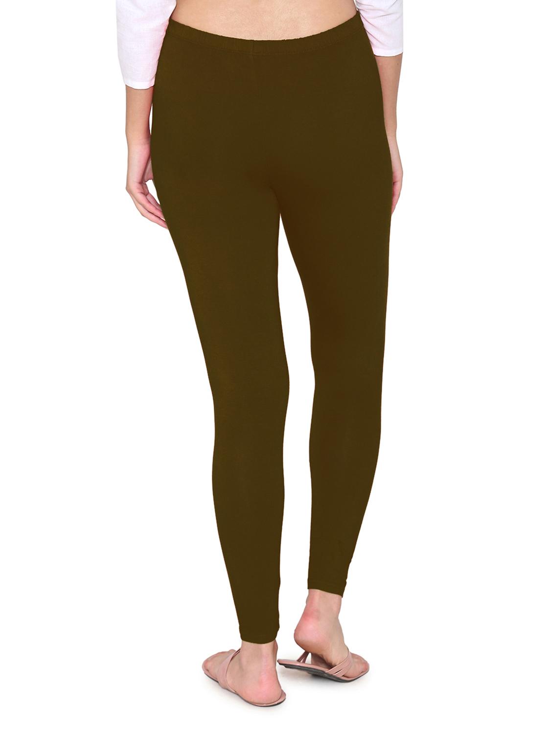 ankle length solid legging - 18480086 - Standard Image - 2