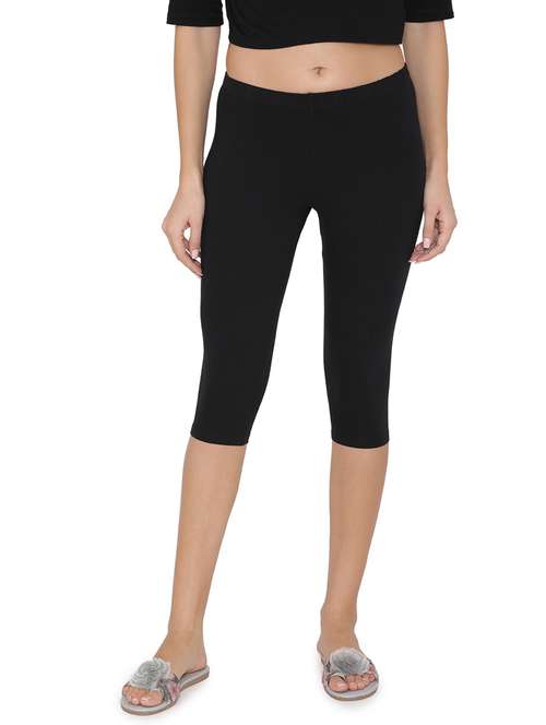 calf length solid legging - 18480095 -  Standard Image - 0