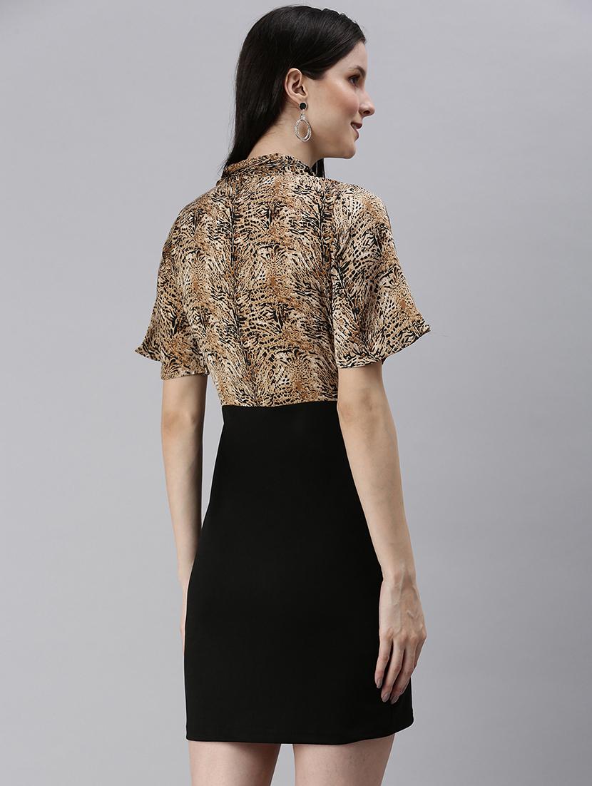 women's sheath checks dress - 18480234 - Standard Image - 2