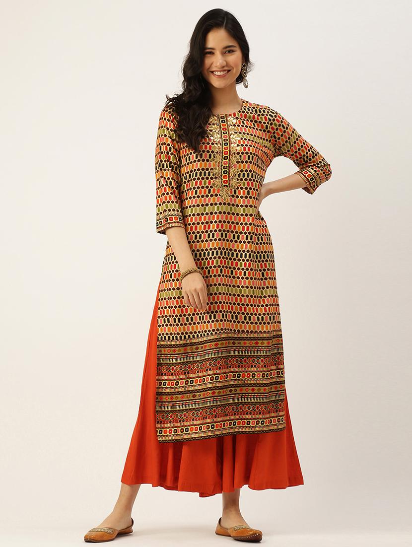 women's straight kurta
