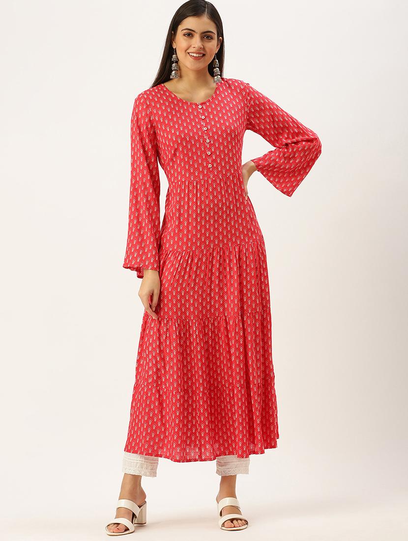 women's tiered kurta