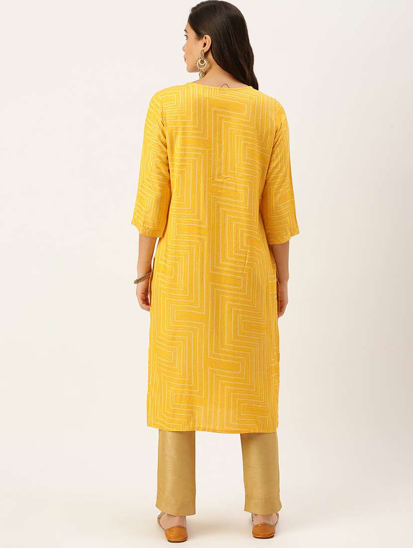 women's straight kurta - 18480746 -  Standard Image - 2