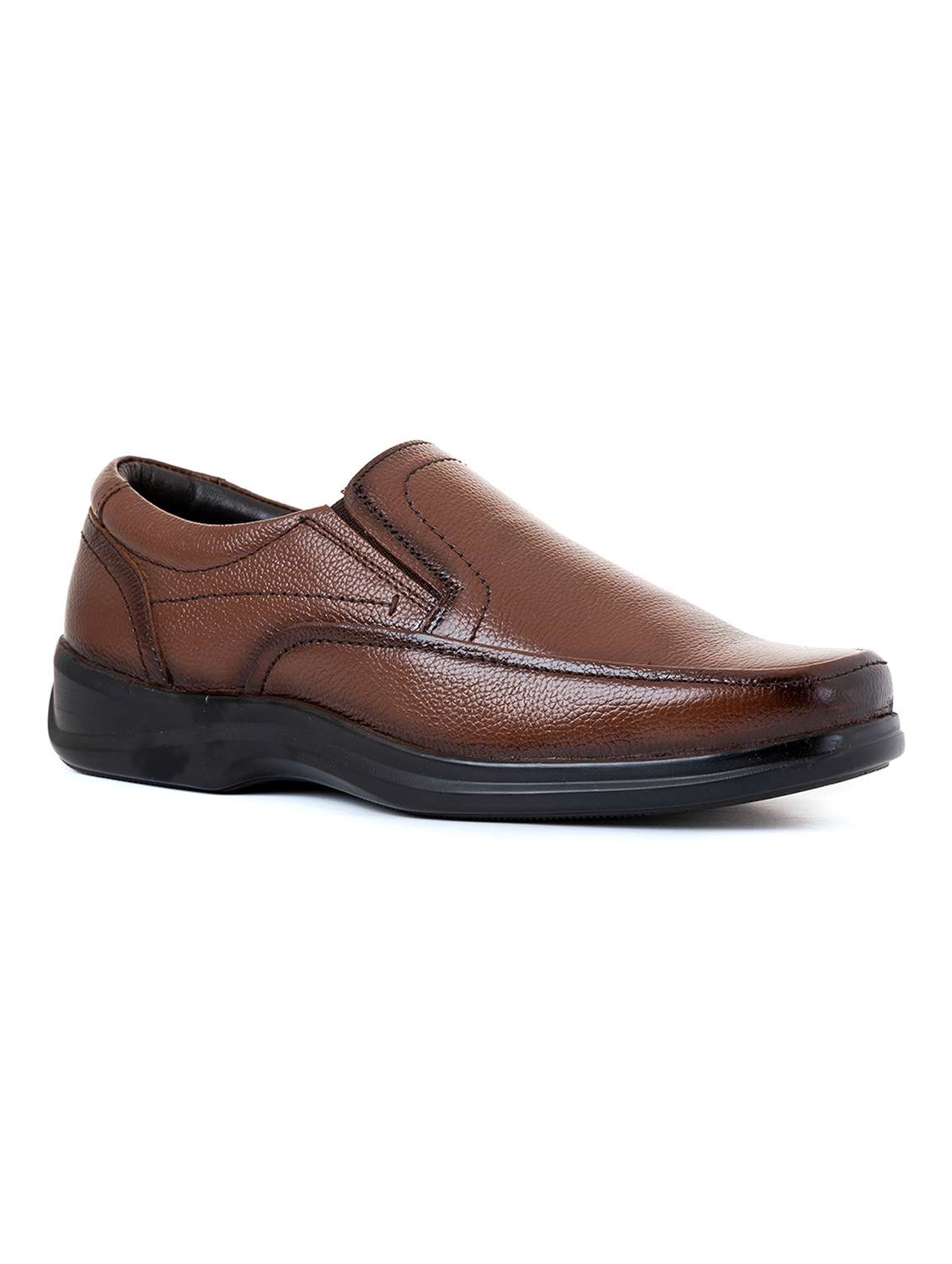 mens brown slip on slip on