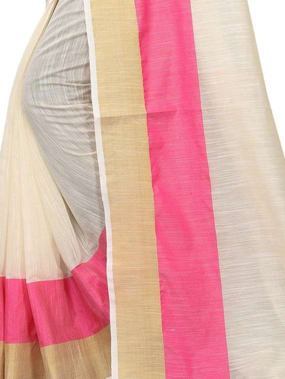 self design kota doria saree with blouse - 18488629 -  Standard Image - 2