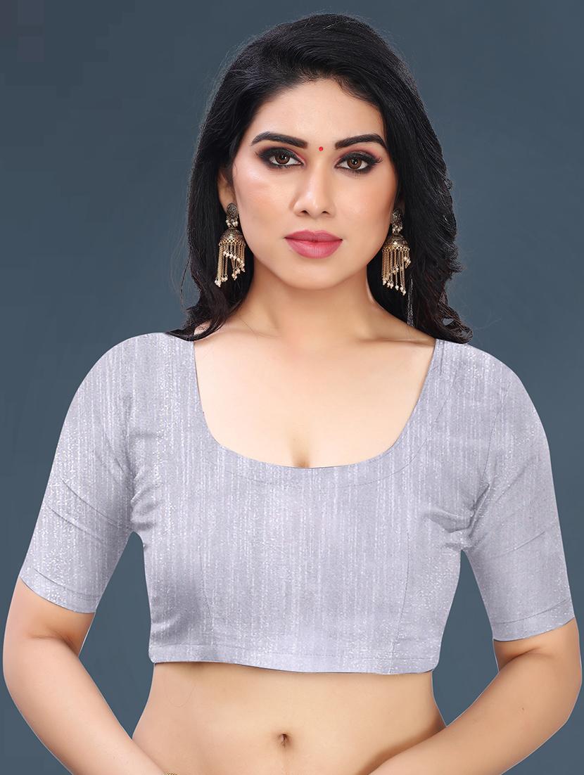 floral printed saree with blouse - 18489085 - Standard Image - 2