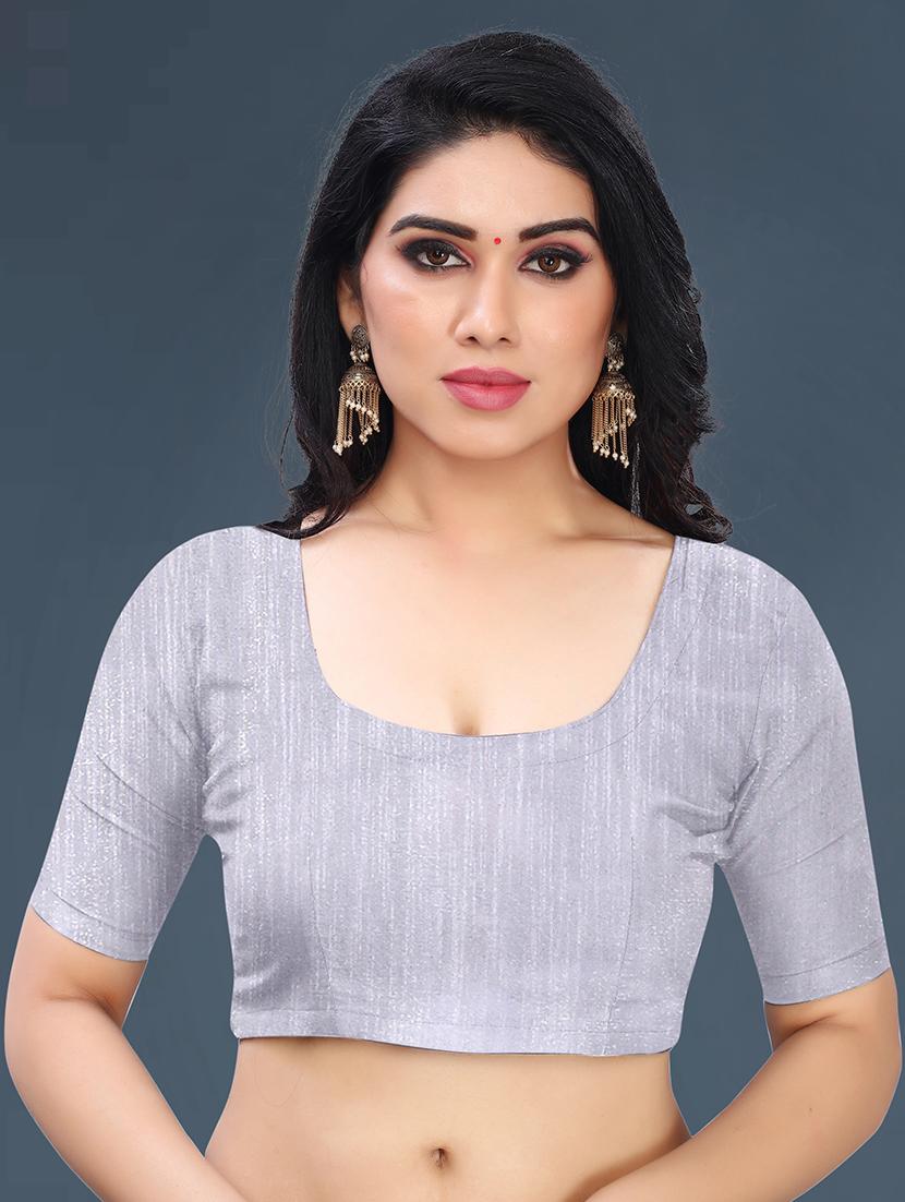 floral printed saree with blouse - 18489086 - Standard Image - 2